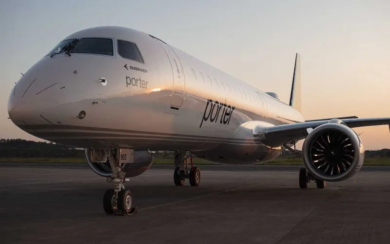 BNDES financiará exportação de até 19 Embraer E195-E2 à Porter Airlines