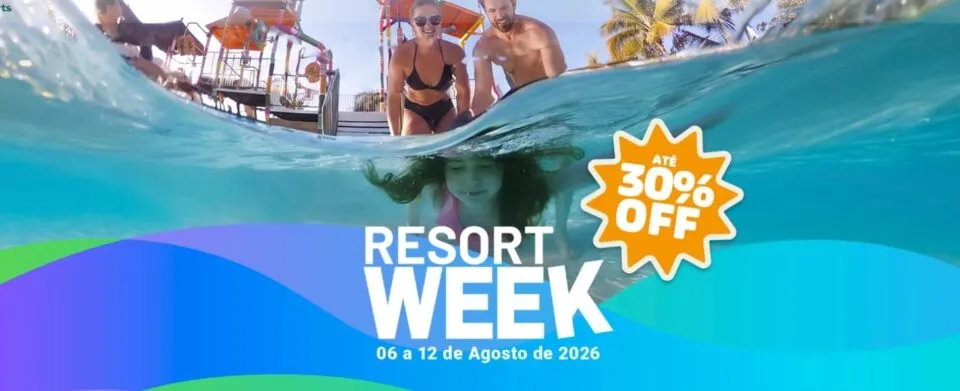 Hot Beach encerra Resort Week com live especial e descontos de até 30% em hospedagens