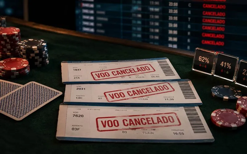 Mercado de apostas explora dados de voos cancelados