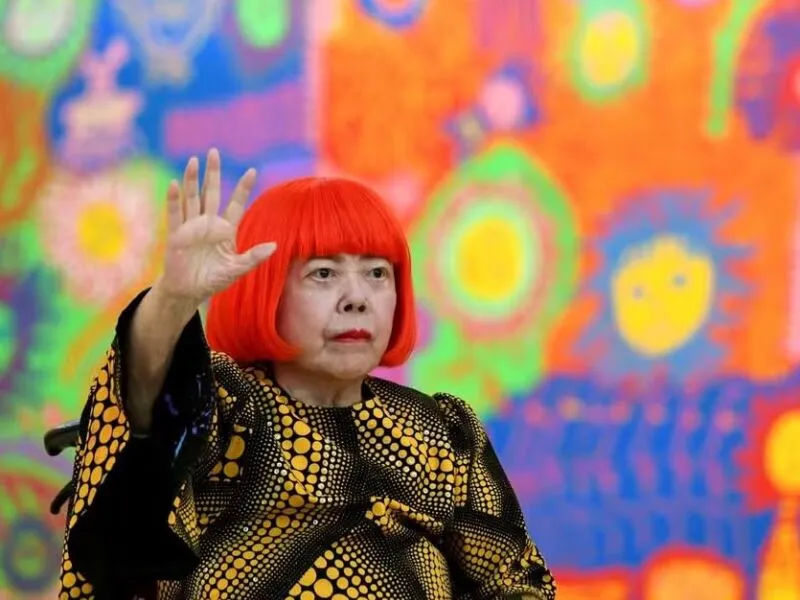 Yayoi Kusama bateu recorde de público com mostra que atraiu mais de 1,7 milhão de pessoas no Brasil