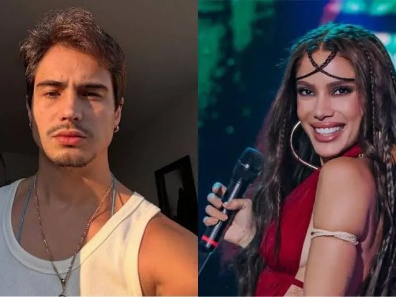 Danilo Mesquita é flagrado aos beijos com Anitta em bar no Rio