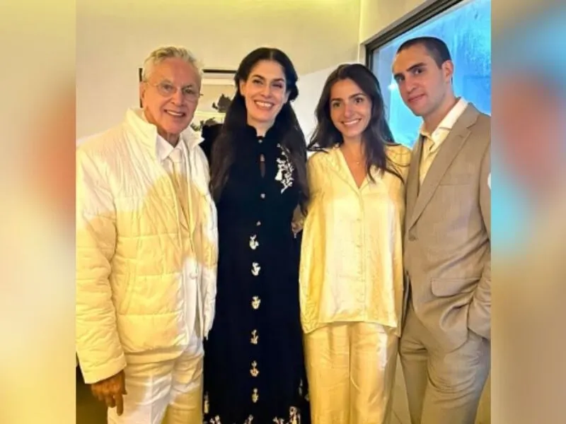 Zeca Veloso, filho de Caetano e Paula Lavigne, se casa no Rio de Janeiro