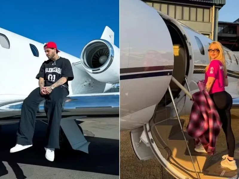 Saiba como é o novo jatinho de R$ 35 milhões de Zé Felipe, do mesmo modelo da ex, Virginia
