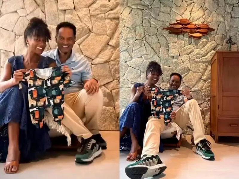 ‘Show da vida particular’: Maju Coutinho anuncia primeira gravidez e revela nome do filho