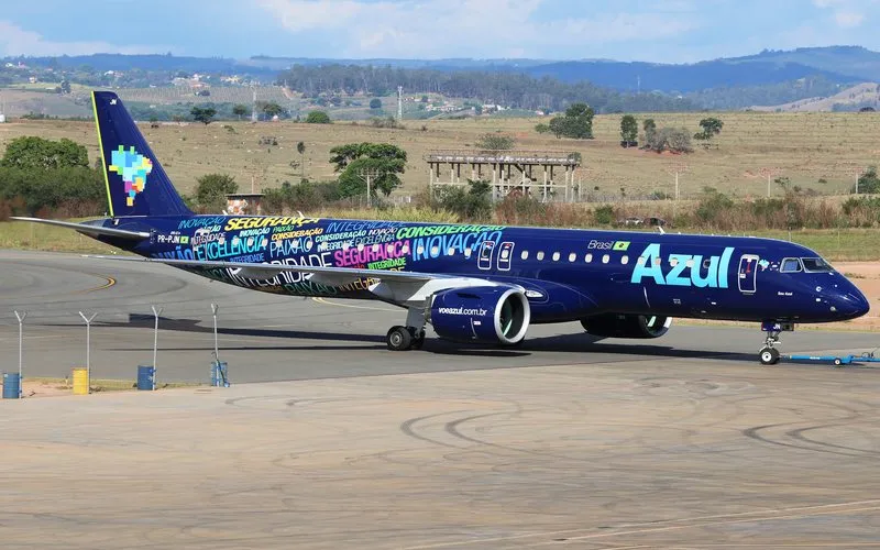 Azul terá 512 voos extras em Minas Gerais no verão