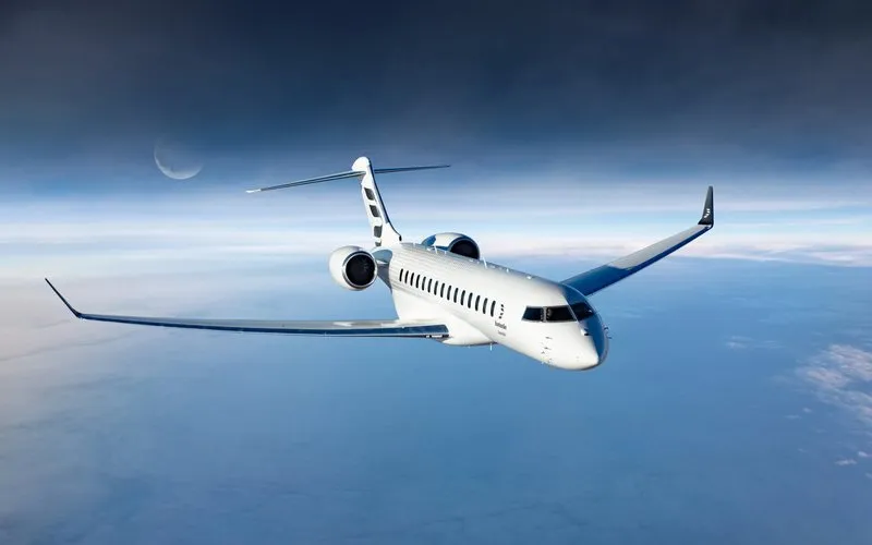Bombardier Global 8000 pode voar para o centro financeiro de Londres