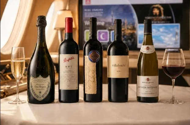 Emirates anuncia nova seleção de champanhes e vinhos para 2026