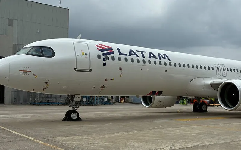 Latam recebe cinco Airbus A321neo em operação de leasing