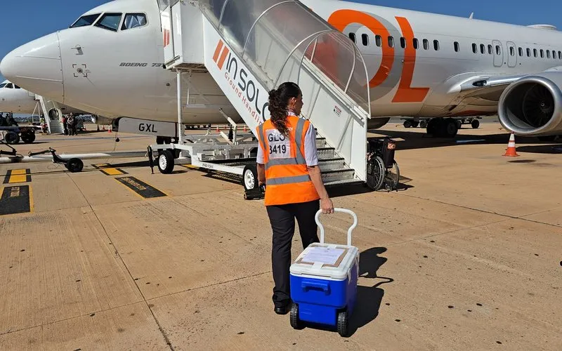 Transporte aéreo gratuito de órgãos chega a 78.000 itens