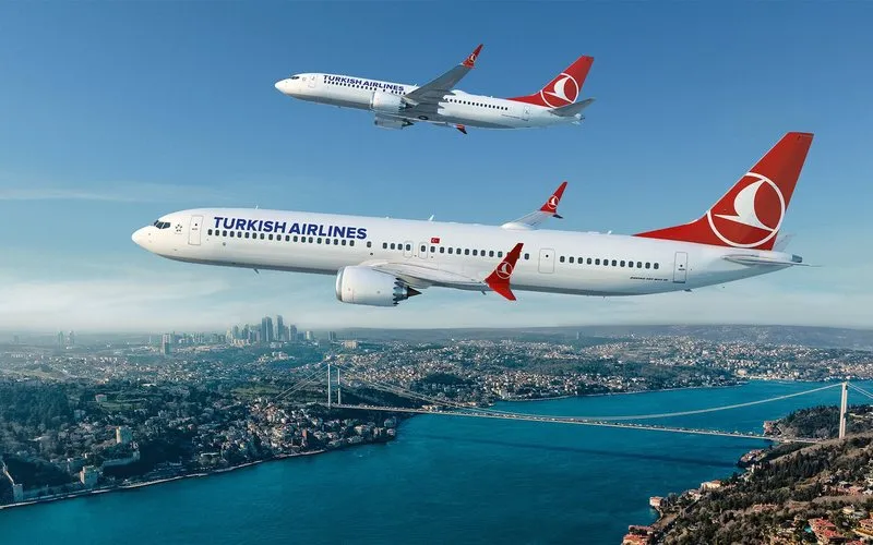 Turkish Airlines encomenda até 150 Boeing 737 MAX