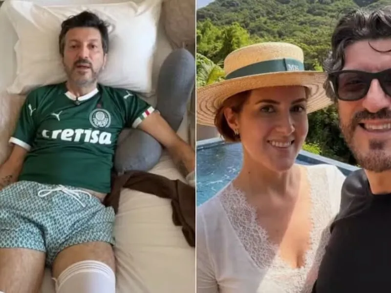 Mulher de Lito Souza relata adaptação da rotina após alta do influenciador para tratamento paliativo