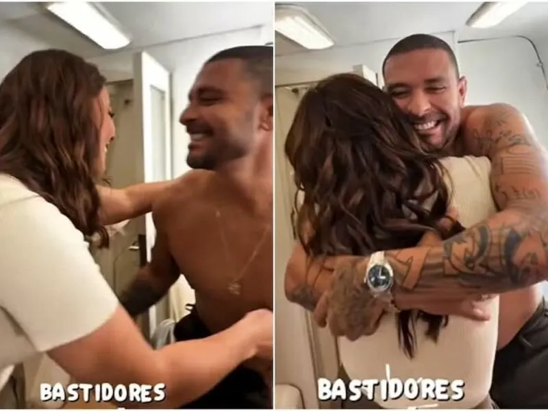 Paolla Oliveira e Diogo Nogueira aparecem juntos após separação e atiçam torcida de fãs