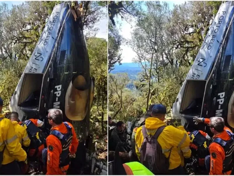 Helicóptero que levava cantor Rick voava em espaço aéreo não controlado, diz FAB