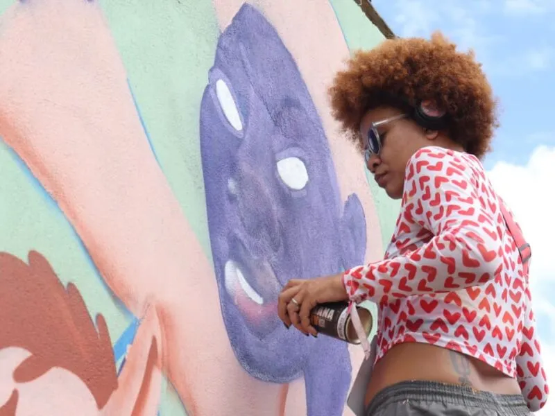 Alto do Moura recebe encontro de grafiteiras e cultura Hip Hop neste final de semana