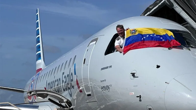 American Airlines amplia operações na Venezuela com nova rota para Barcelona