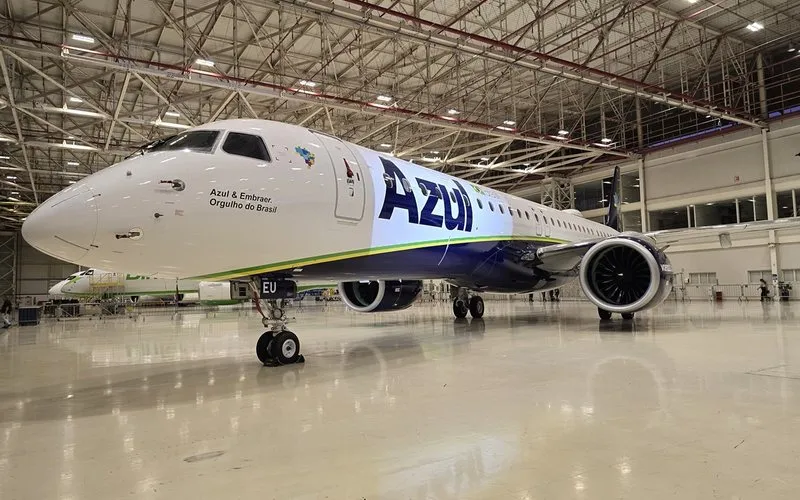 Azul terá novo simulador de voo para o Embraer E190-E2