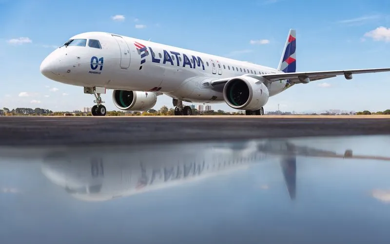 Embraer fecha acordo para suporte de 24 aviões da Latam