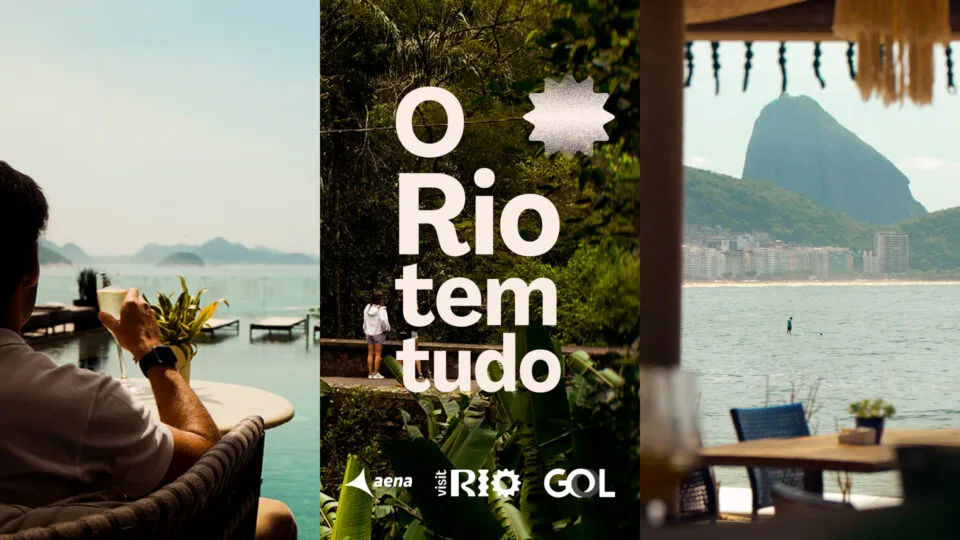 Galeão, Gol e Visit Rio lançam campanha internacional para atrair turistas ao Rio