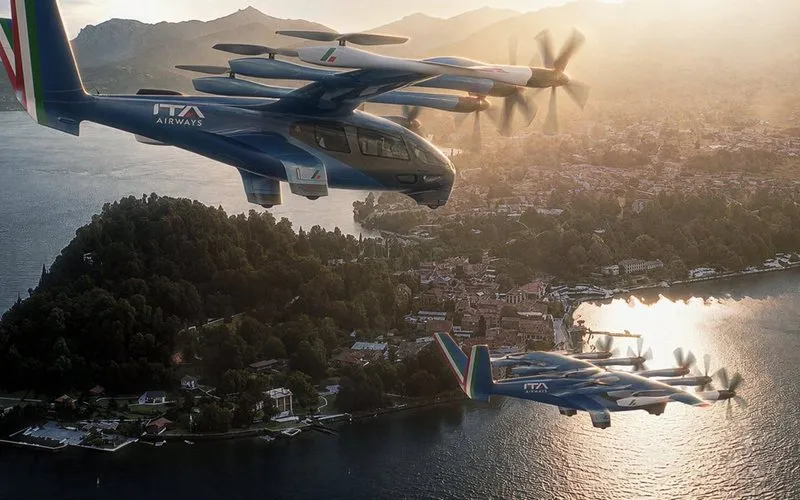 ITA Airways fecha acordo para táxis aéreos elétricos na Itália