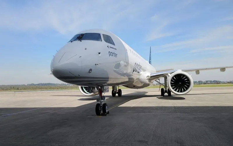 Porter Airlines recebe dois novos Embraer E195-E2