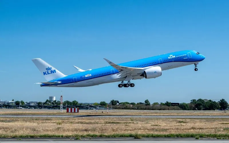 Primeiro Airbus A350 da KLM é entregue