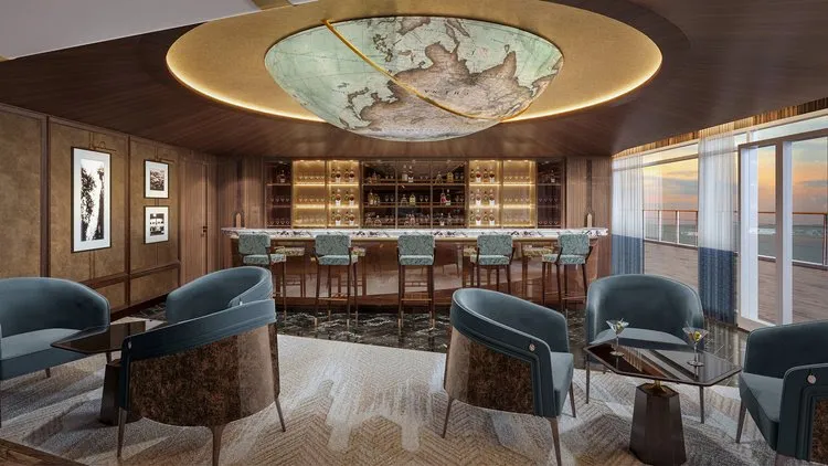 Regent anuncia novos bares e drinques para o Seven Seas Prestige, que estreia em dezembro