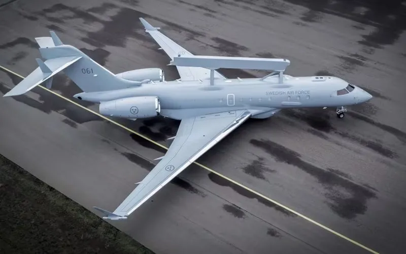 Saab apresenta primeiro GlobalEye encomendado pela Suécia