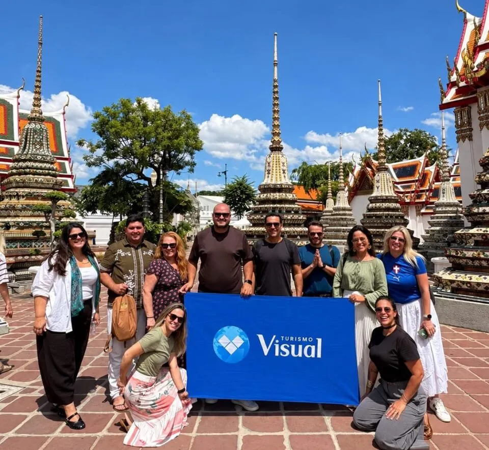 Visual Turismo leva agentes de viagens à Tailândia em roteiro de capacitação
