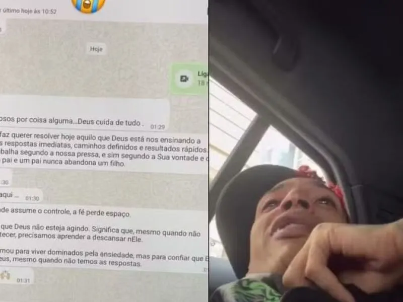 Oruam publica última mensagem da mãe antes de ser presa pela PF e lamenta: “Levaram meu maior amor”
