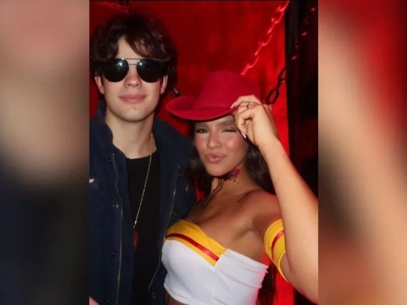 Duda Guerra nega romance com filho de Faustão após foto em festa