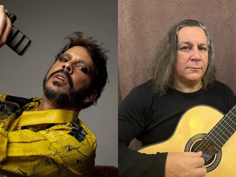 Almério e Renato Braz retornam ao Recife para mais “Chuvas de Cajus” no palco do Seis e Meia