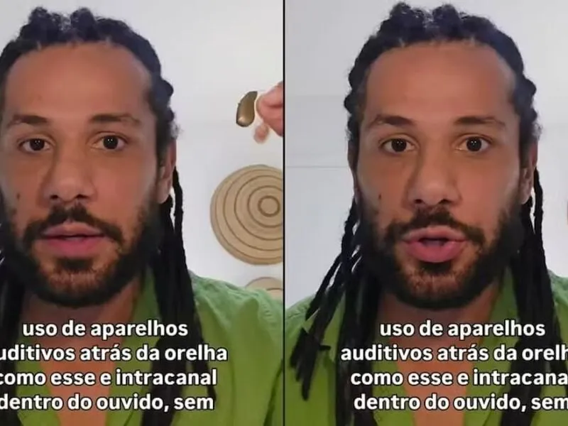 Amaury Lorenzo desabafa sobre deficiência auditiva: ‘Vou ser surdo completamente’